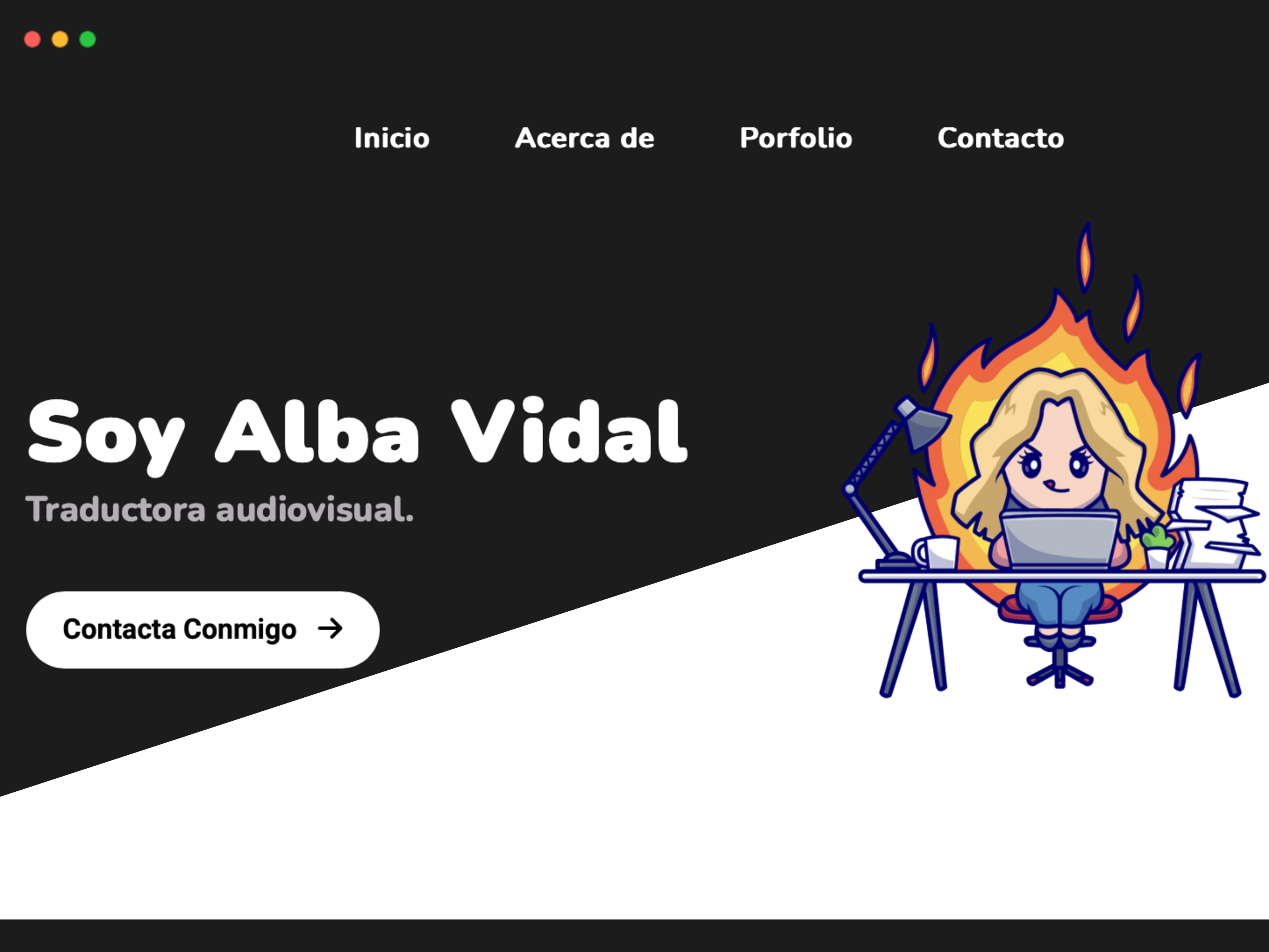 Web de Alba Vidal
